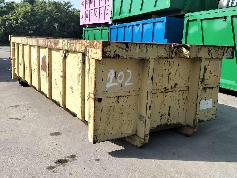 CONTAINER SCARRABILE USATO A CIELO APERTO Photo 5