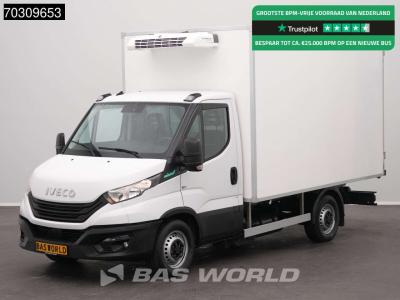Iveco Daily 35S14 CNG Koelwagen Thermo King V-300 MAX 230v Stekker Airco Cruise Camera Euro6 Koel Koeler sold by BAS World B.V.