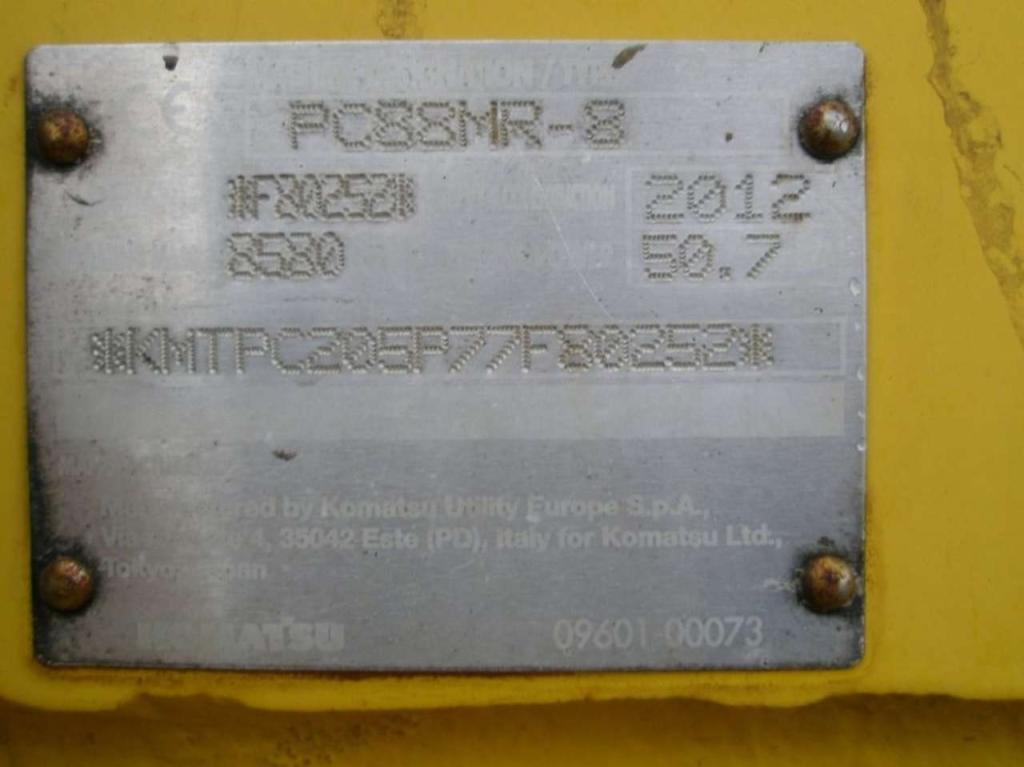 Komatsu PC88MR-8 Photo 8