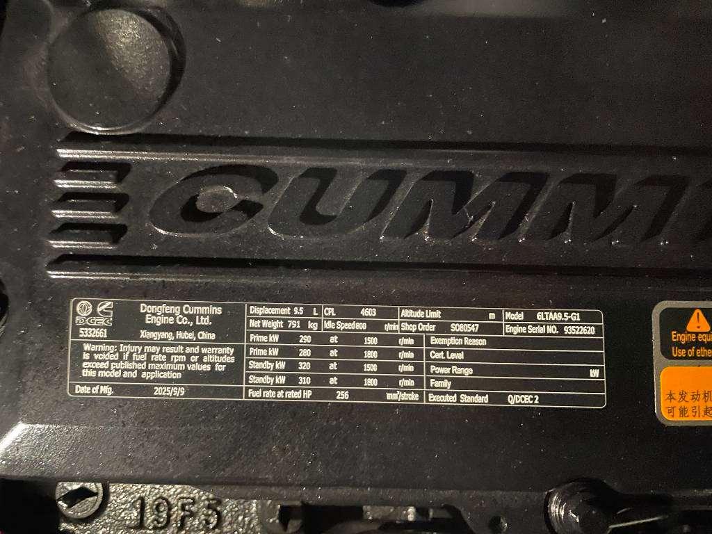 Cummins 6CTAA9.5-G1 - 352kVA Generator - DPX-20036 Photo 14
