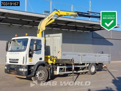 Iveco Eurocargo 180E250 4X2 HYVA HB.150XE3 Kran Crane Automatic Euro 5 sold by BAS World B.V.