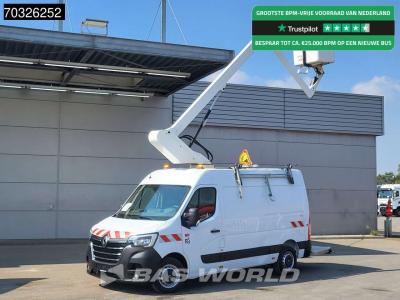 Renault Master 145PK Hoogwerker 12m Werkhoogte L2H2 Trekhaak Airco Cruise Camera Euro6 L2 Hubarbeitsbuhne A sold by BAS World B.V.
