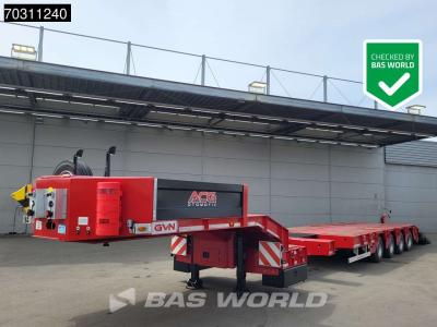 GNV 4 GNV 4 axles NEW! 6m extendable Lift + Steering Axle Hydraulic Ramps sold by BAS World B.V.