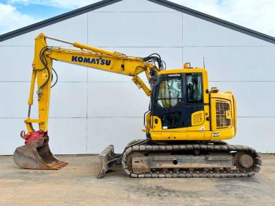 Komatsu PC138US-11 - Triple Boom / Front Blade / 360º Came sold by Boss Machinery