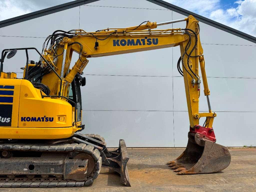 Komatsu PC138US-11 - Triple Boom / Front Blade / 360º Came Photo 15