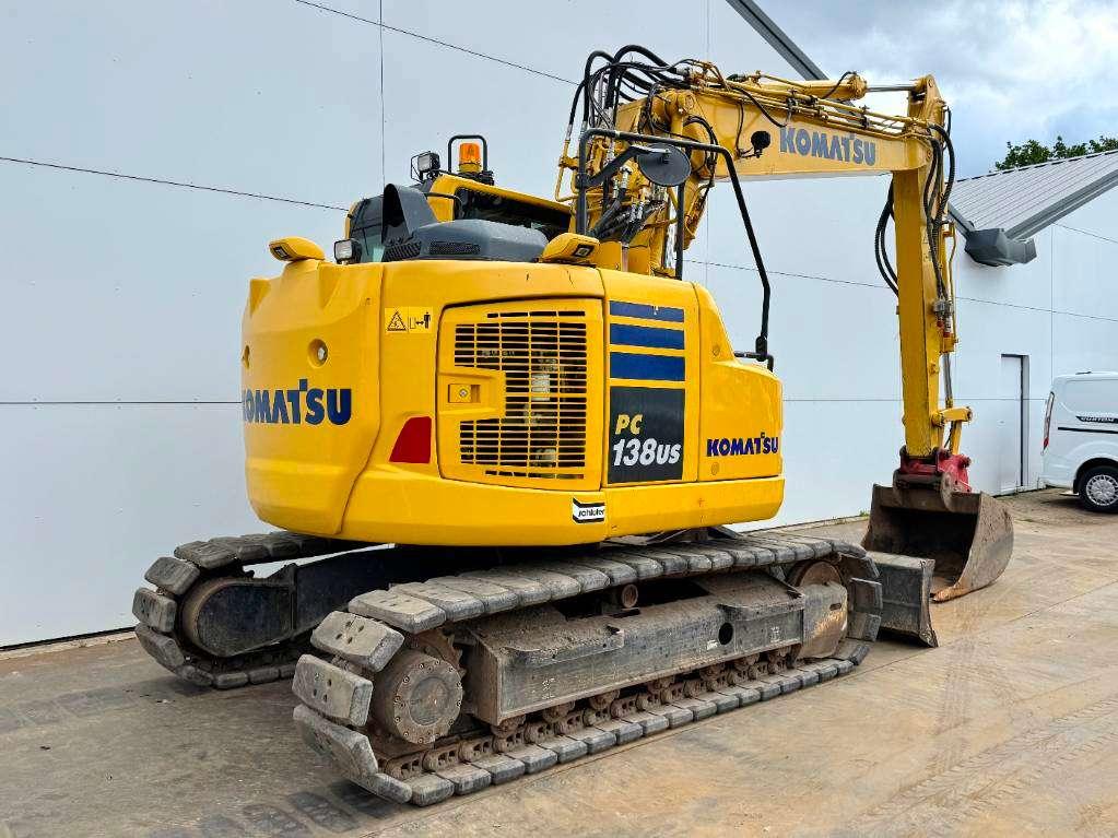 Komatsu PC138US-11 - Triple Boom / Front Blade / 360º Came Photo 5