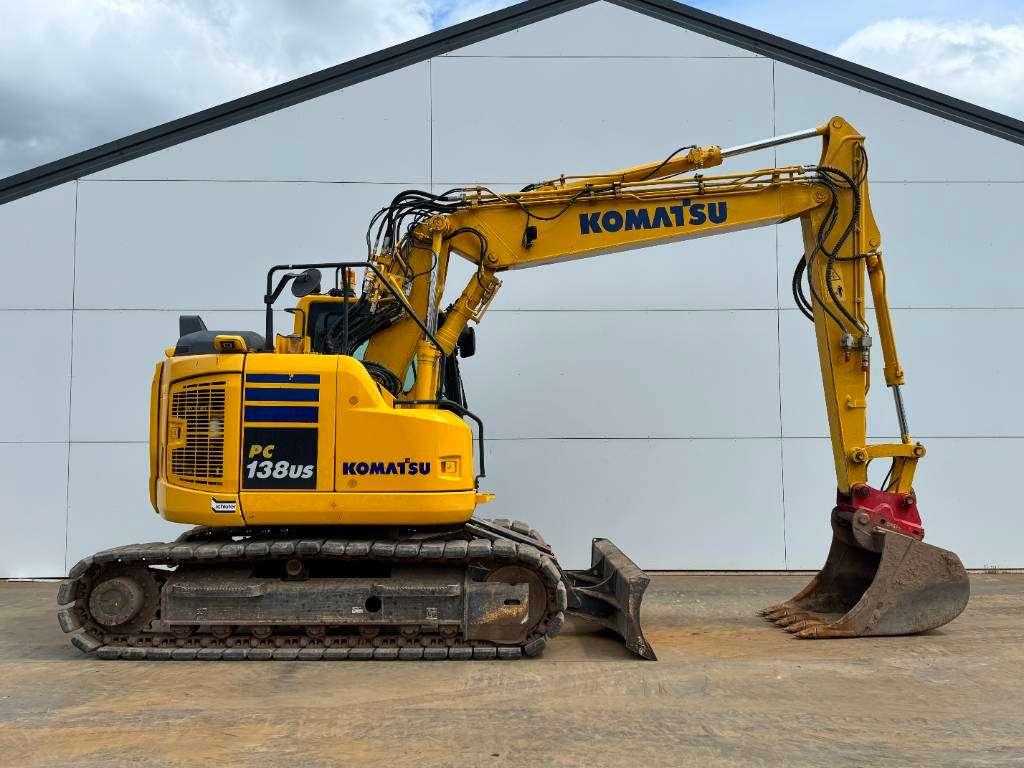 Komatsu PC138US-11 - Triple Boom / Front Blade / 360º Came Photo 6