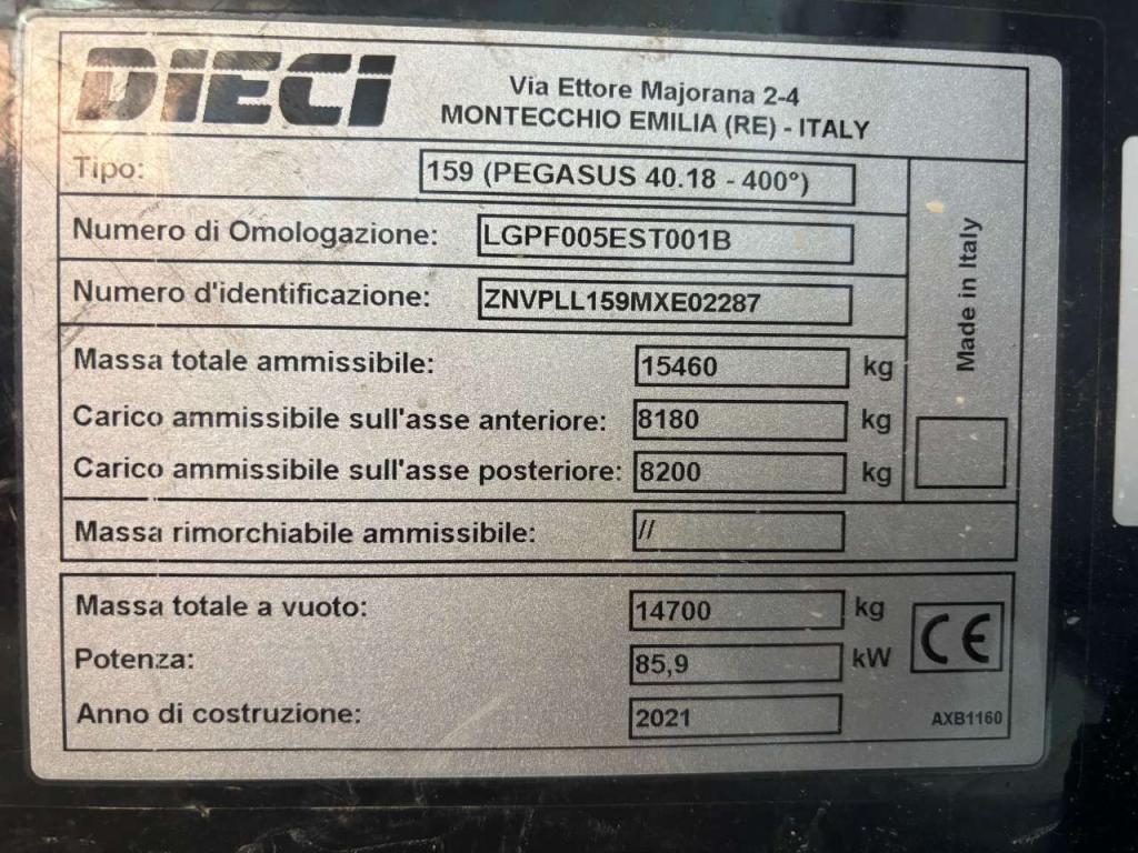 Dieci PEGASUS 40.18  400° Photo 10
