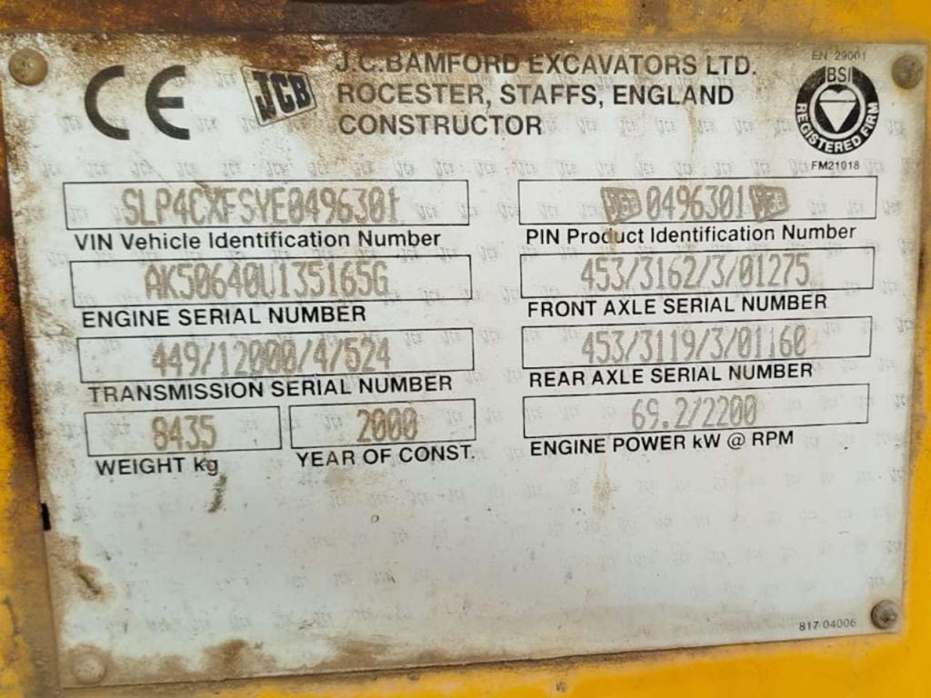 JCB 4CX Photo 14