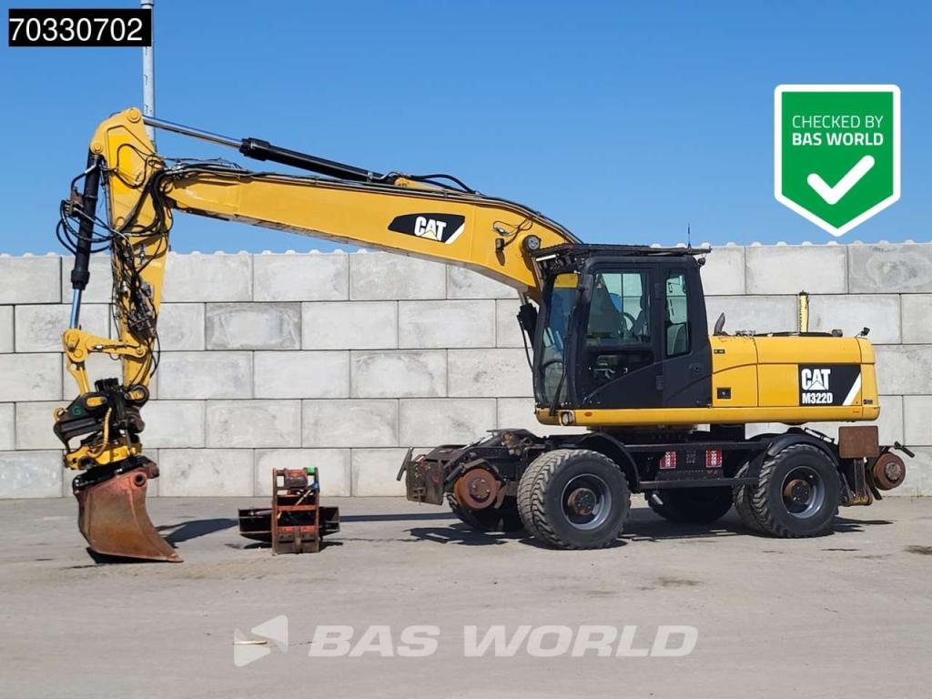 Caterpillar M322 D Rail & Road Photo 2