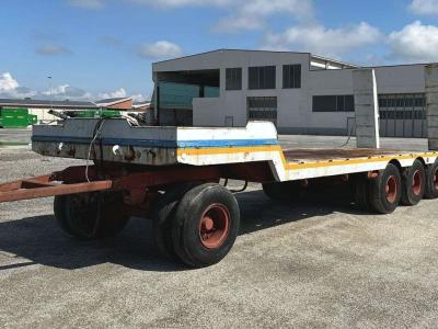 De Angelis Flatbed trailer sold by Massucco T. Srl