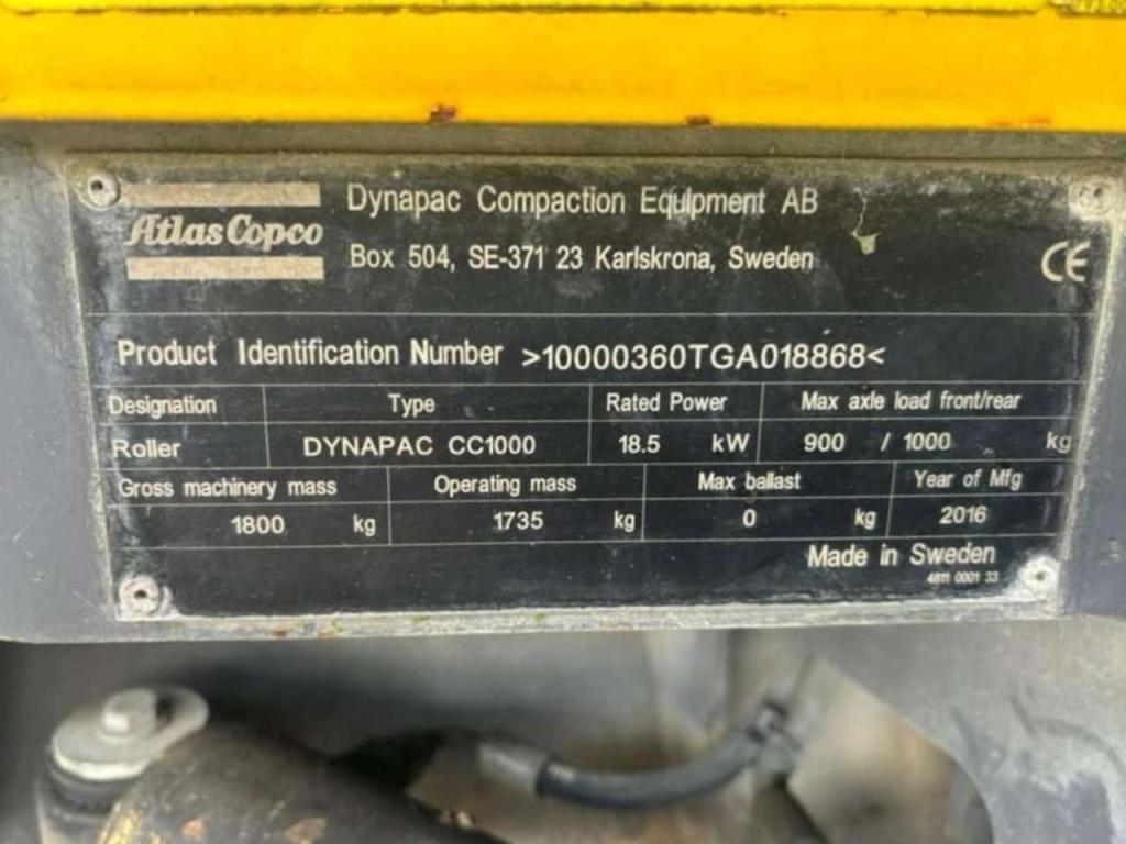 Dynapac CC1000 Photo 5