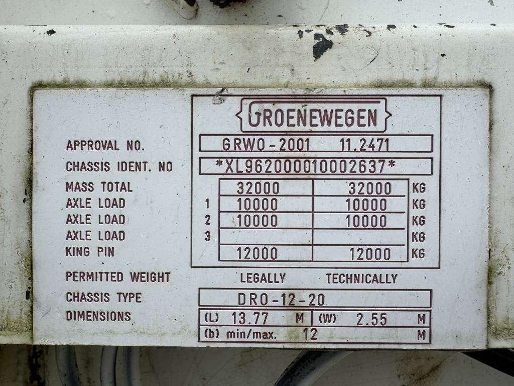 Groenewegen DRO-12-20 - Taillift / Steering Axle / Dutch Photo 24