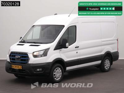Ford Transit 185pk Elektrisch 68kWh 317km WLTP L2H2 Navi Airco Cruise Parkeersensoren v+a SYNC4-Display sold by BAS World B.V.