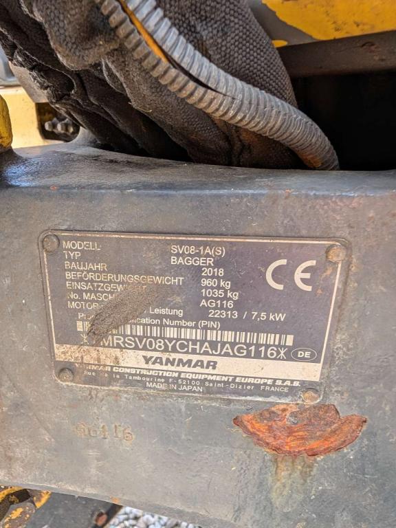 Yanmar SV08-1A Photo 9