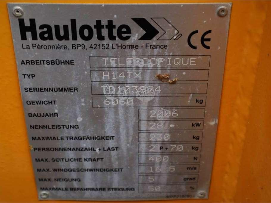 Haulotte H14TX Diesel Photo 6