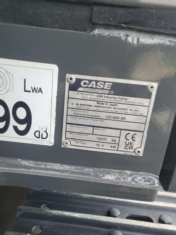 Case CX145D SR Photo 5