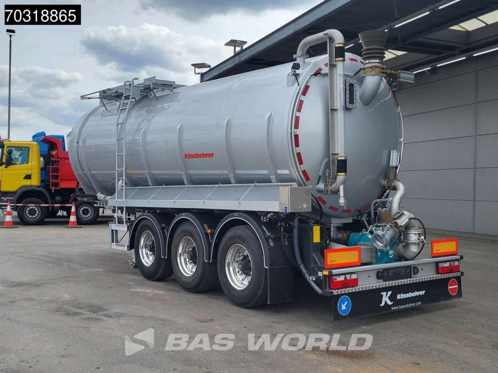 Kässbohrer STB 3 axles Gülle Waste Liftachse Photo 2