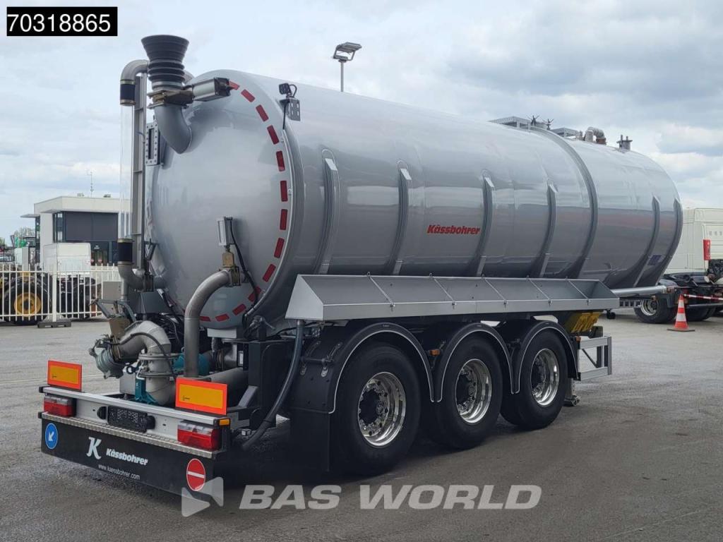 Kässbohrer STB 3 axles Gülle Waste Liftachse Photo 5
