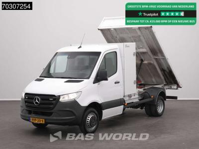 Mercedes Sprinter 515 CDI Kipper met Kist Dubbellucht 3,5t Trekhaak Airco Cruise Camera APK 11-2026 Euro6 Ti sold by BAS World B.V.
