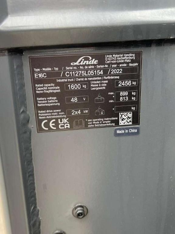 Linde E16C-01 Photo 7