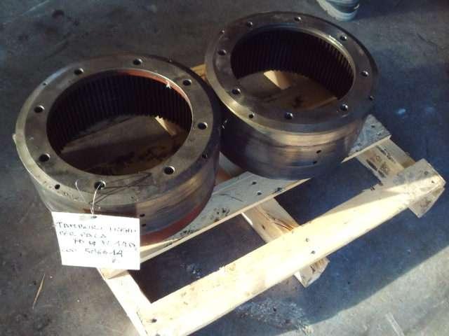 Brake drum for Fiat Allis FL14D - FD14 - CODICE 586614 Photo 2