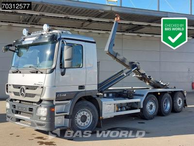 Mercedes-Benz Actros 2548 Actros 8X2 110.000 kms! AJK 20t Hooklift Automatic Euro 5 sold by BAS World B.V.