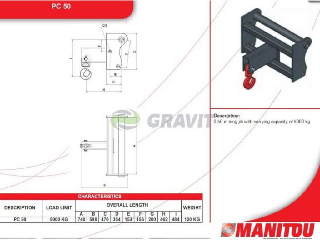 Manitou PC50 Photo 7