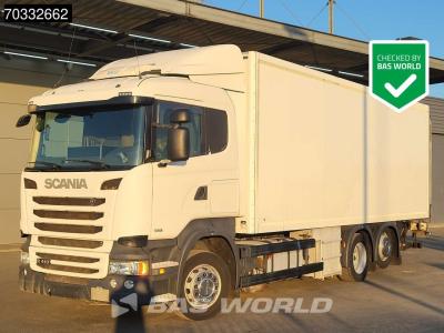 Scania R410 6X2 Frigoblock RE11-2 FRC 2000kg Tailgate Lift Axle Full Air Retarder Euro 6 sold by BAS World B.V.
