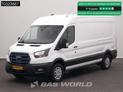 Ford e-Transit 184pk L3H2 L3 Elektrisch 68kWh 317km WLTP Navi Airco Cruise Parkeersensoren v+a SYNC4-Dis sold by BAS World B.V.