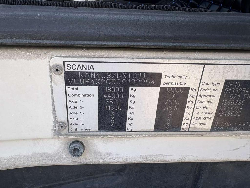 Scania R500 V8 euro 5 IMPIANTO IDRAULICO Photo 3