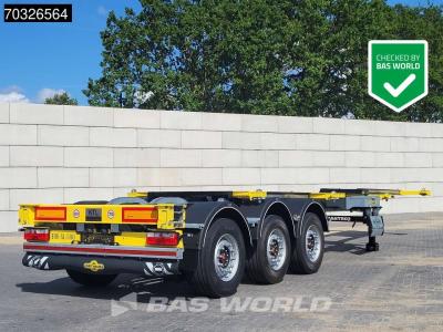 Orthaus CGS (Euro Slider 500) 3 axles Multi 45ft Lift Axle extendable SAF sold by BAS World B.V.
