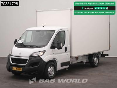 Peugeot Boxer 165PK Laadklep Bakwagen Airco Cruise Camera Standkachel Euro6 Meubelbak Koffer Möbelkoffer LB sold by BAS World B.V.