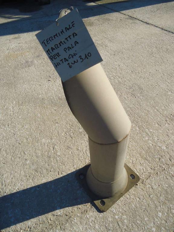 Muffler tailpipe for Hitachi ZW310 Photo 1