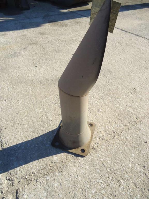 Muffler tailpipe for Hitachi ZW310 Photo 2