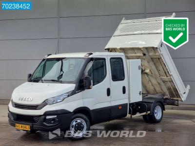 Iveco Daily 35C12 Kipper Dubbel Cabine Euro6 3500kg trekhaak Tipper Benne Kieper Dubbel cabine Trekhaak sold by BAS World B.V.