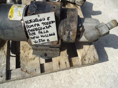 Emergency steering electrohydraulic pump for New Holland W270B sold by OLM 90 Srl