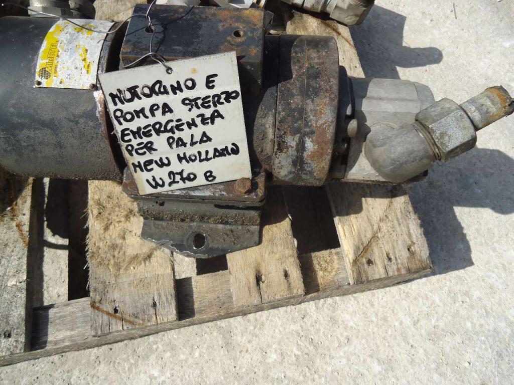 Emergency steering electrohydraulic pump for New Holland W270B Photo 1