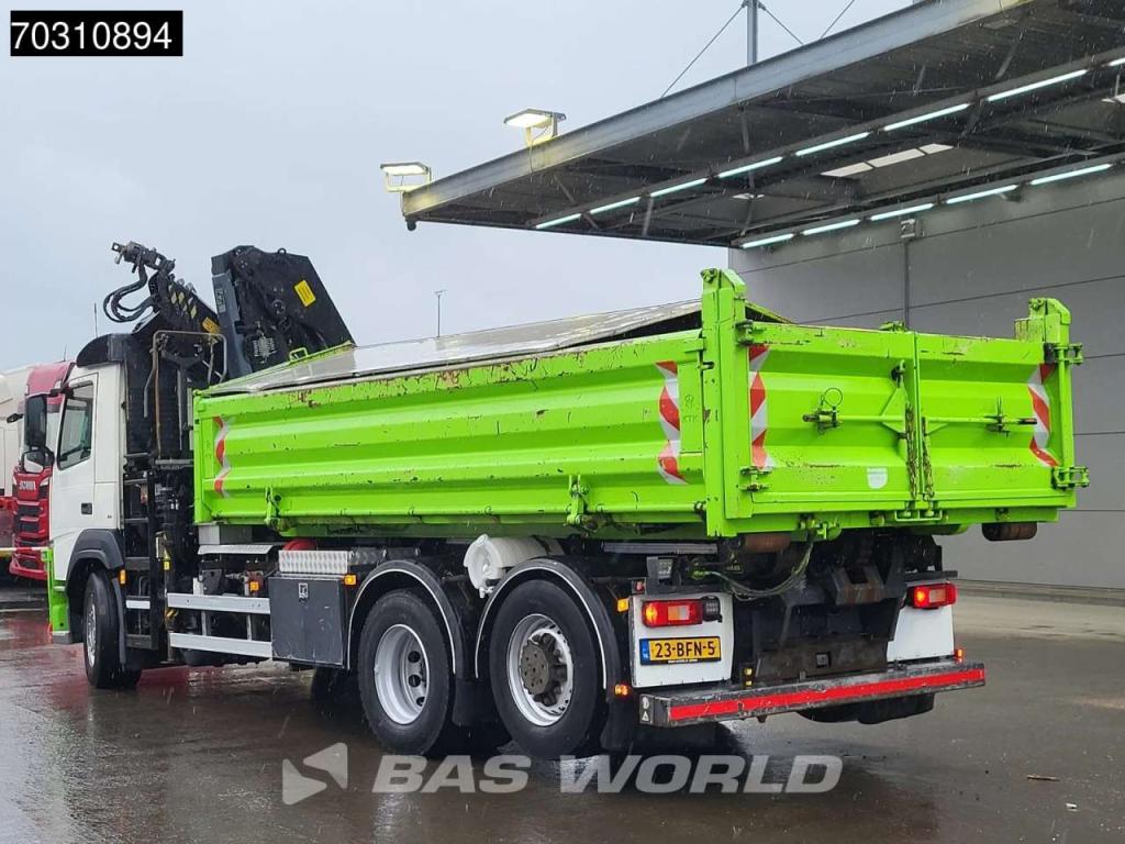 Volvo FM 330 6X2 HIAB X-HIPRO 192 E-3 Kran Crane Transcom Lift+Steering axle Euro 6 Photo 14