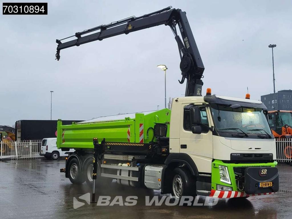 Volvo FM 330 6X2 HIAB X-HIPRO 192 E-3 Kran Crane Transcom Lift+Steering axle Euro 6 Photo 3