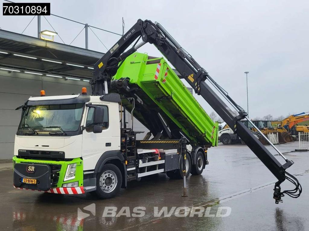Volvo FM 330 6X2 HIAB X-HIPRO 192 E-3 Kran Crane Transcom Lift+Steering axle Euro 6 Photo 7