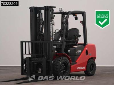 Hangcha CPCD30 FACTORY WARRANTY – KUBOTA ENGINE - CE sold by BAS World B.V.