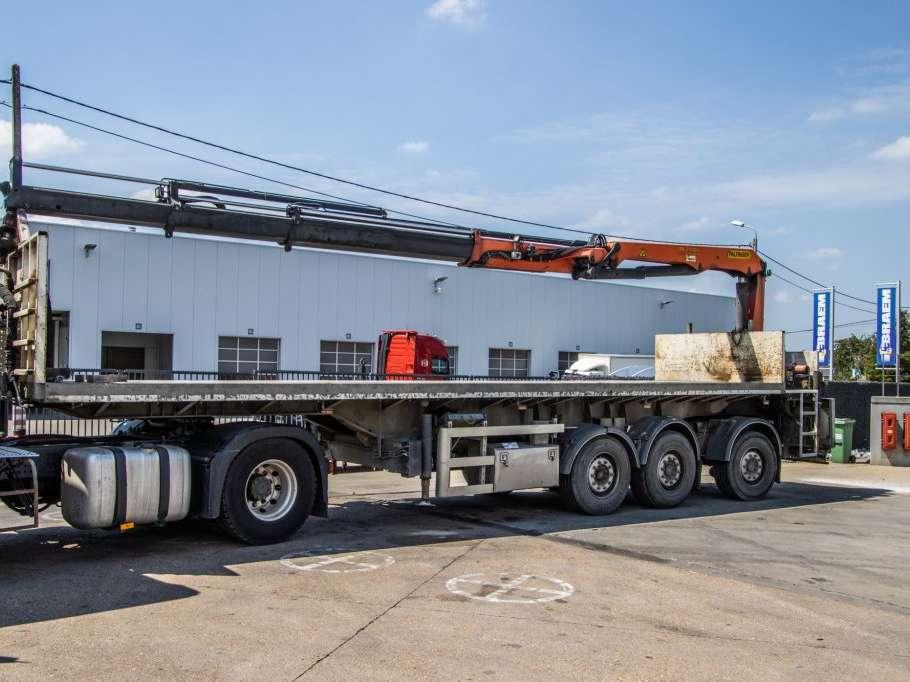 SYSTEM TRAILER CRANE/KRAN/GRUE-PALFINGER 24T/M+3EXT Photo 1