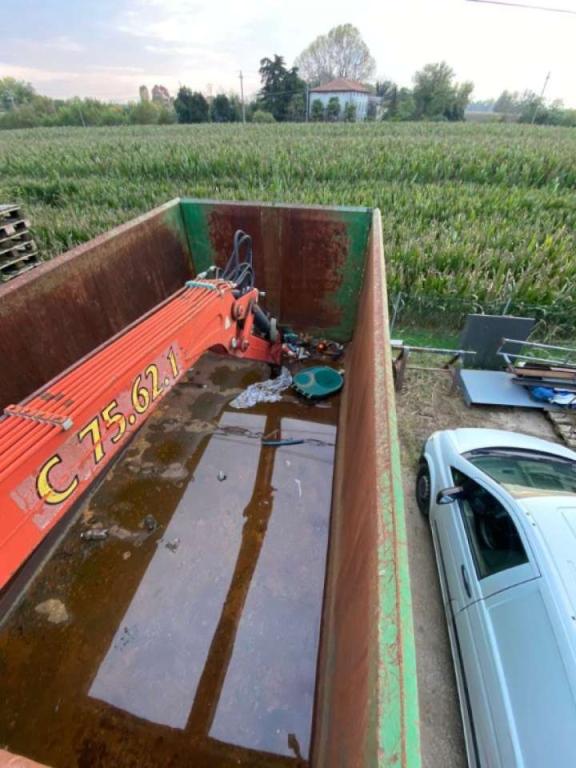 CONTAINER SCARRABILE USATO A CIELO APERTO CON GRU Photo 10