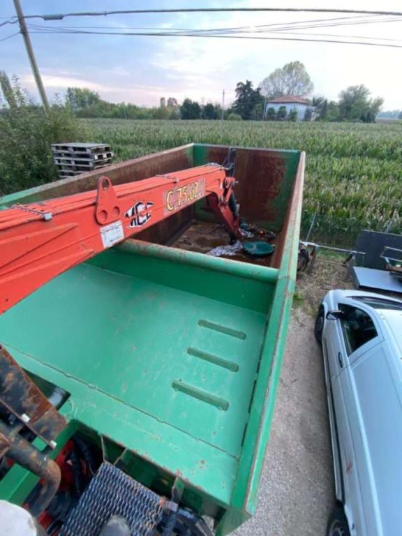 CONTAINER SCARRABILE USATO A CIELO APERTO CON GRU Photo 11