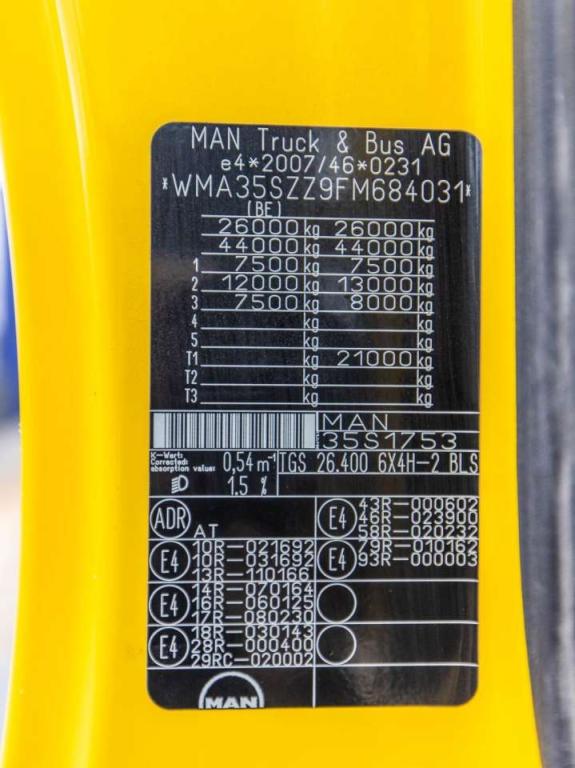 Man TGS 26.400 BLS - 6X4H+MIXER 12M3 Photo 22