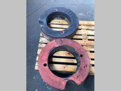 Ballast (construction machinery) for Bitelli BB650 sold by Massucco T. Srl Area Ricambi