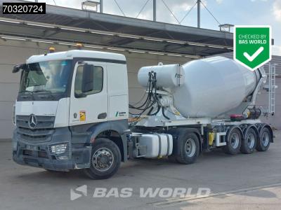 Mercedes-Benz Actros 1845 4X2 ClassicSpace Retarder Hydraulik + Schwing-Stetter 12m3 Liftachse sold by BAS World B.V.