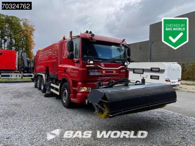 Daf CF85.410 CF 6X2 Brock SL 480/2K Jumbo Sweeper 6.500hours  Manual Euro 5 sold by BAS World B.V.