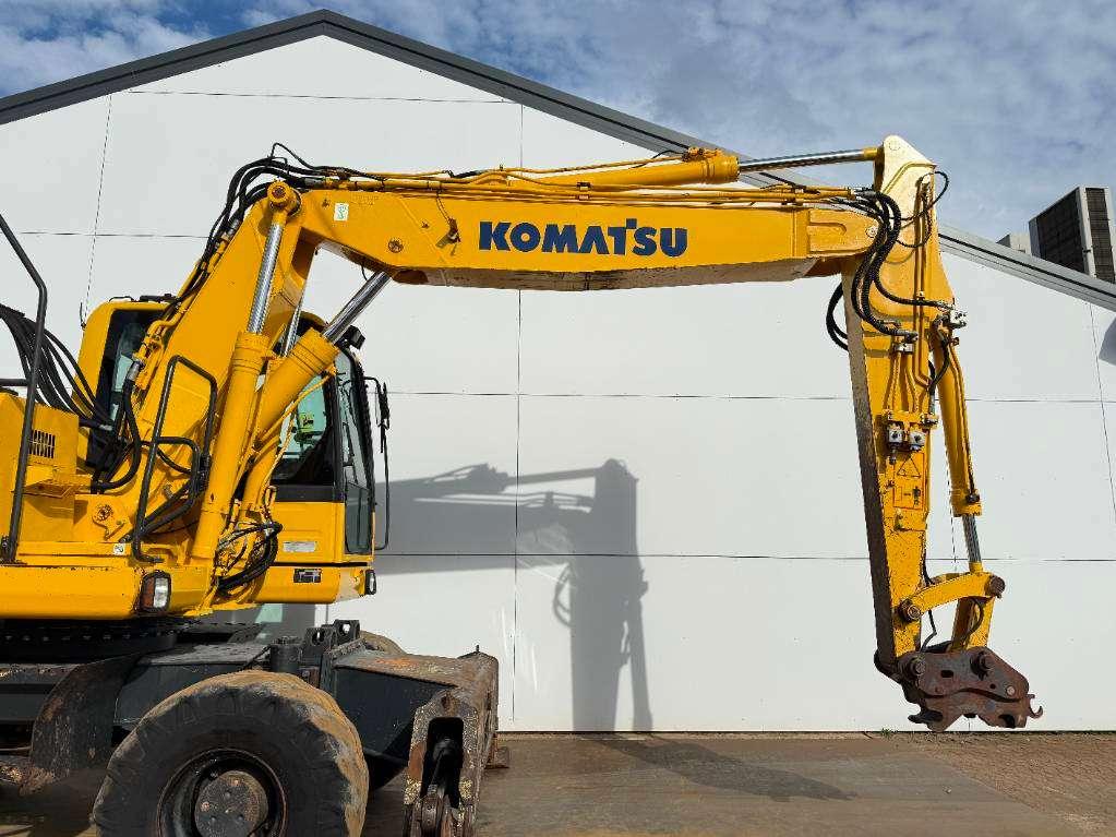 Komatsu PW160-8 - Triple Boom / Blade / Hammer Lines Photo 16